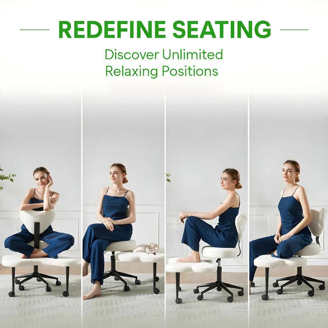 Ergonomic Cross Legged Chair
