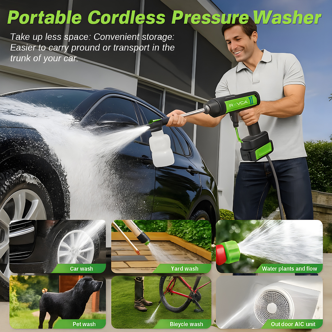 Portable Electric Car Wash Gun